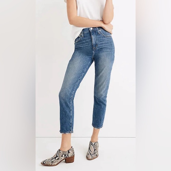 Madewell The High-Rise Slim Boyjean - Picture 1 of 10